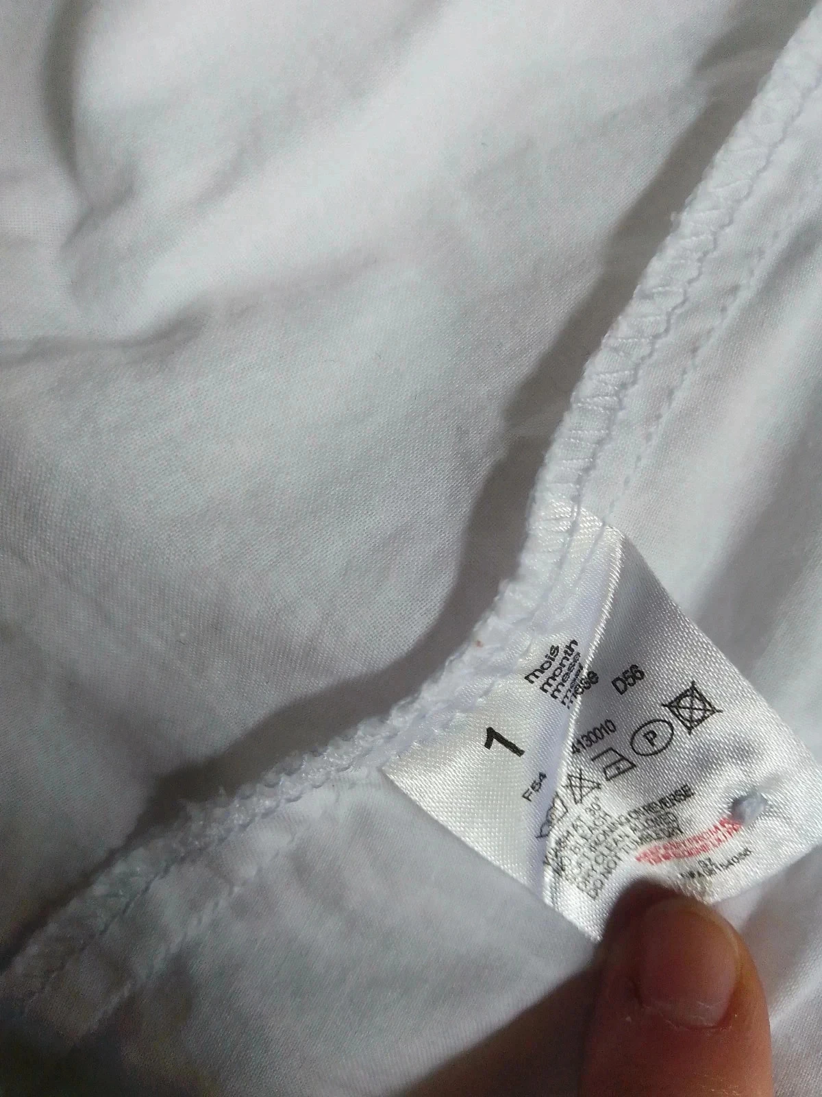 Vestido o túnica blanca 1 mes – photo 5